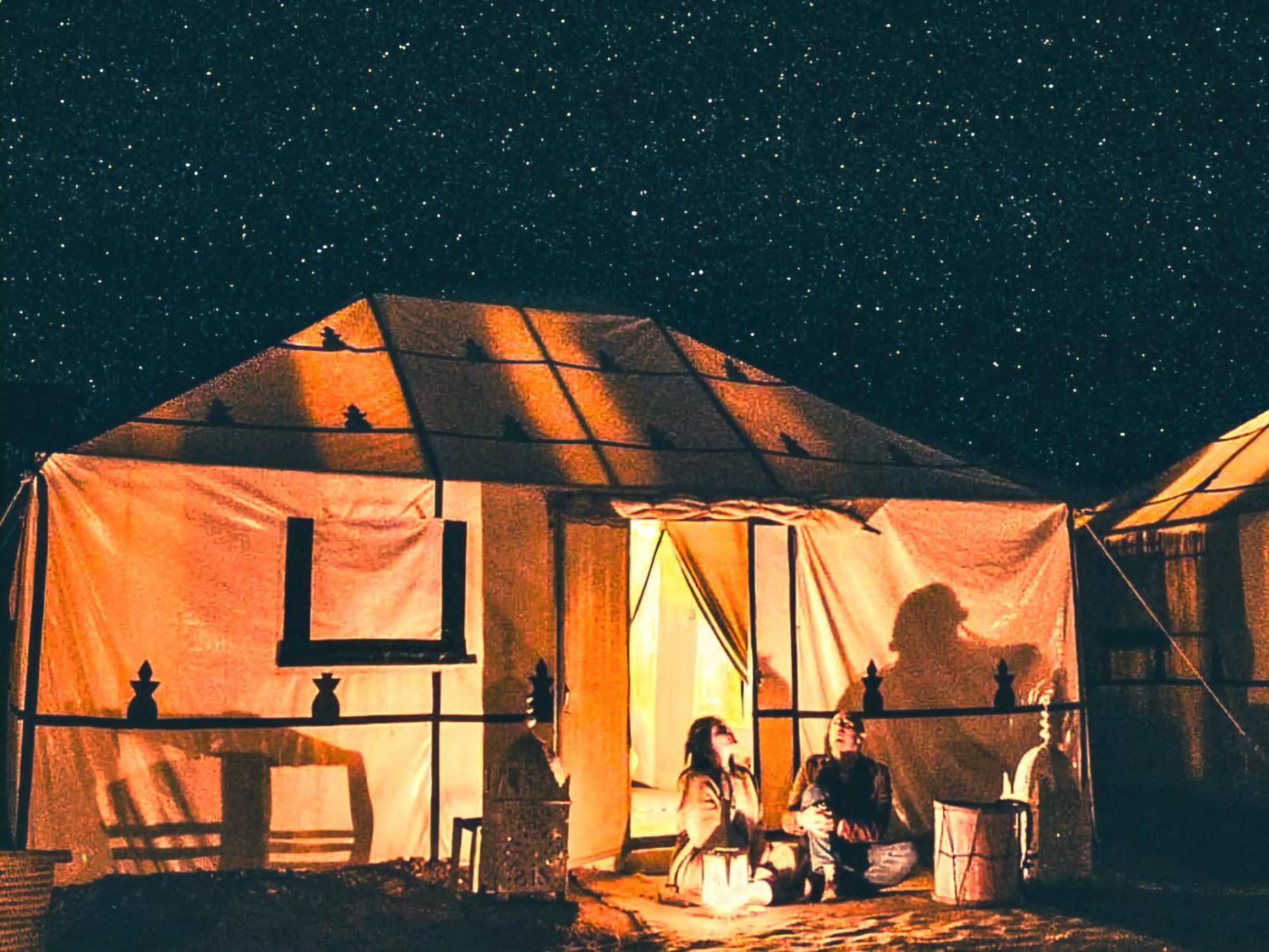 Hotel Sahara Deluxe Camp Merzouga Exteriér fotografie