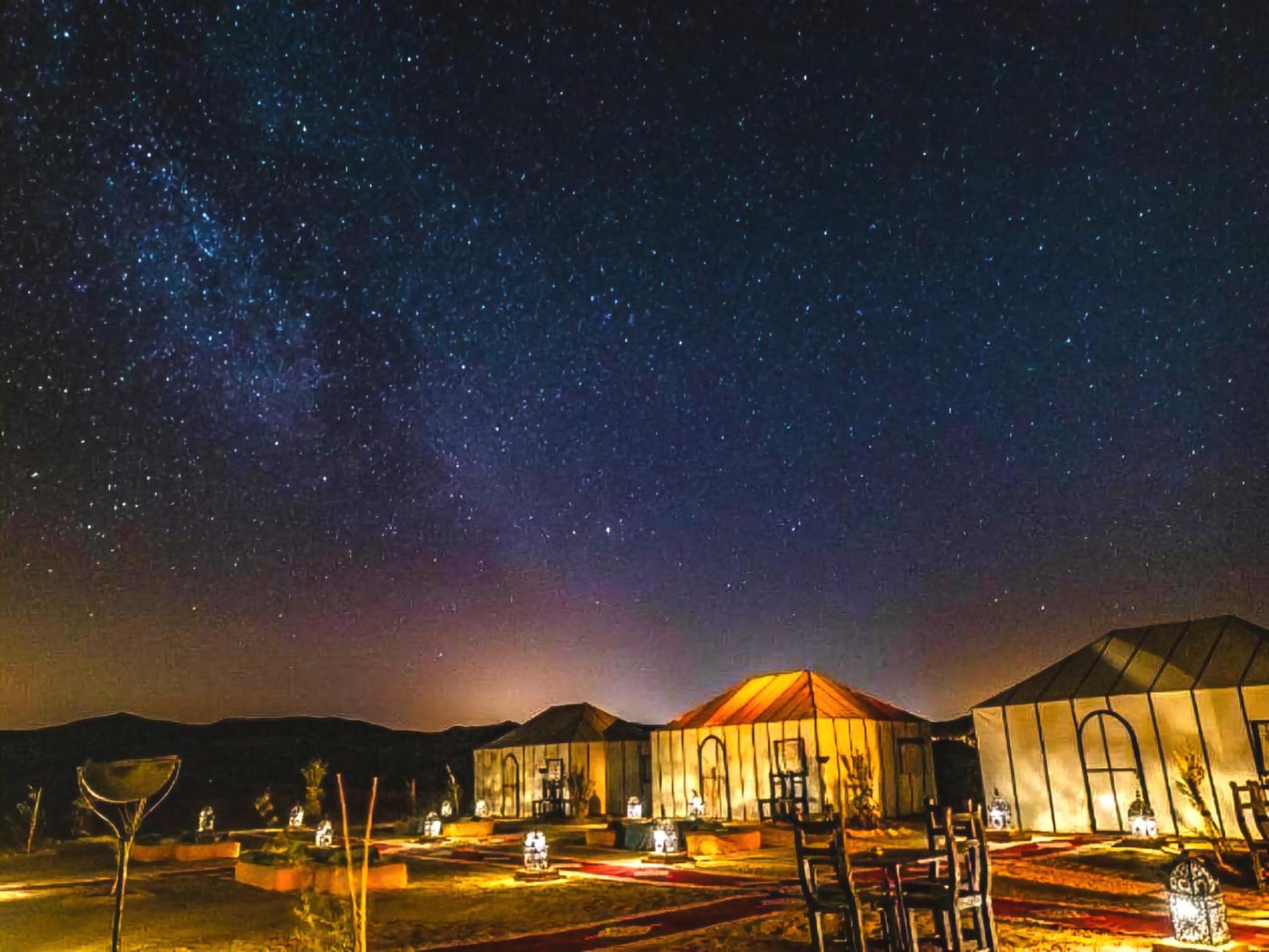 Hotel Sahara Deluxe Camp Merzouga Exteriér fotografie